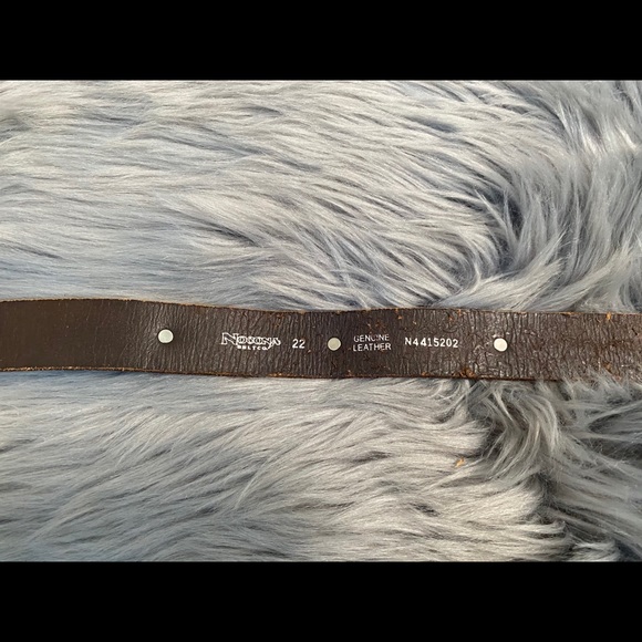 Nocona dog collar brown leather 12 gauge shell 27” - Picture 3 of 5